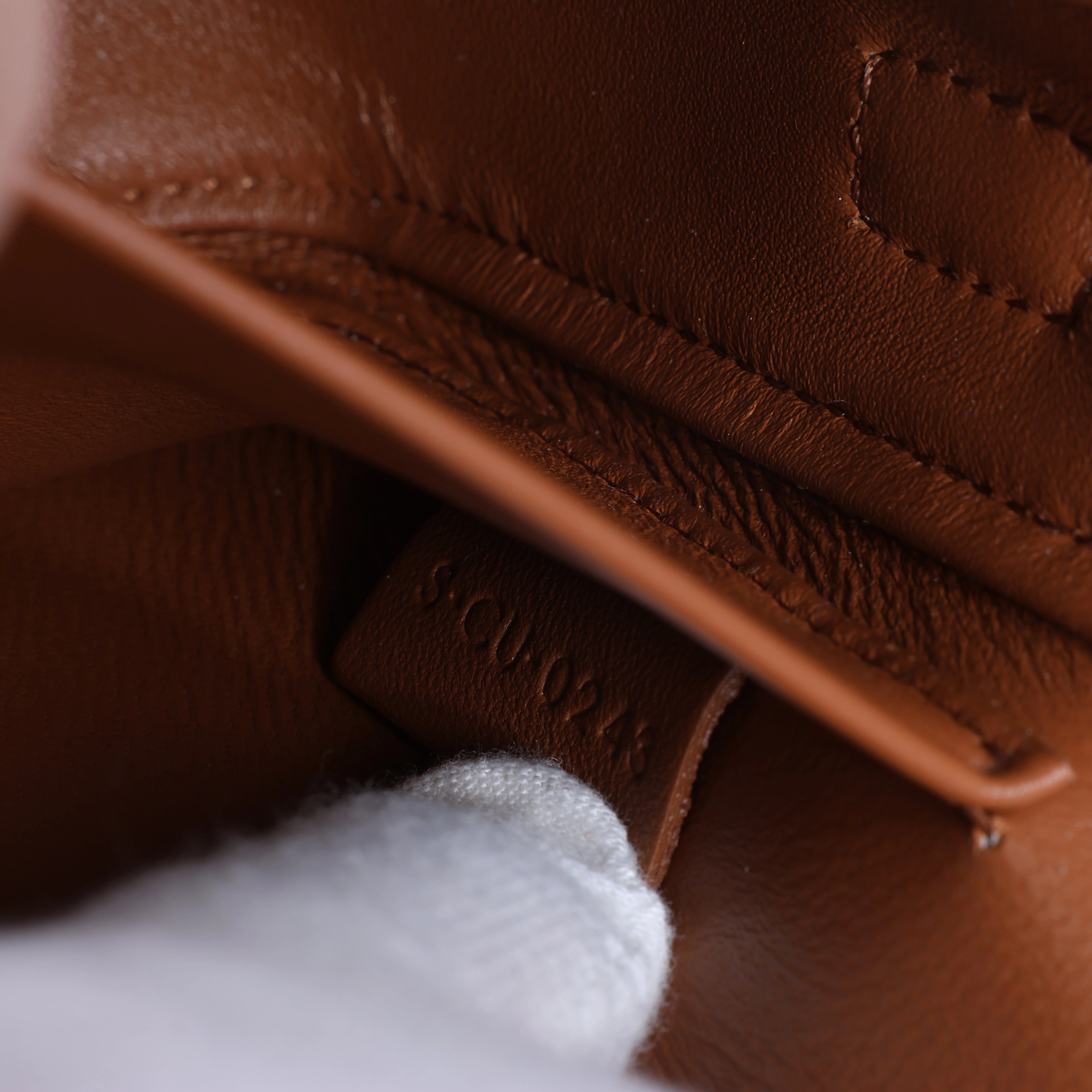 Bolso de hombro de piel CELINE Ava en verde