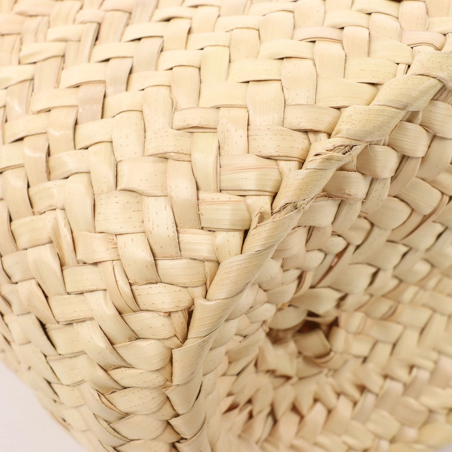 Sac à main Céline Triomphe Straws x Leather 2Way Beige x Marron