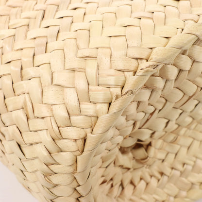 Sac à main Céline Triomphe Straws x Leather 2Way Beige x Marron