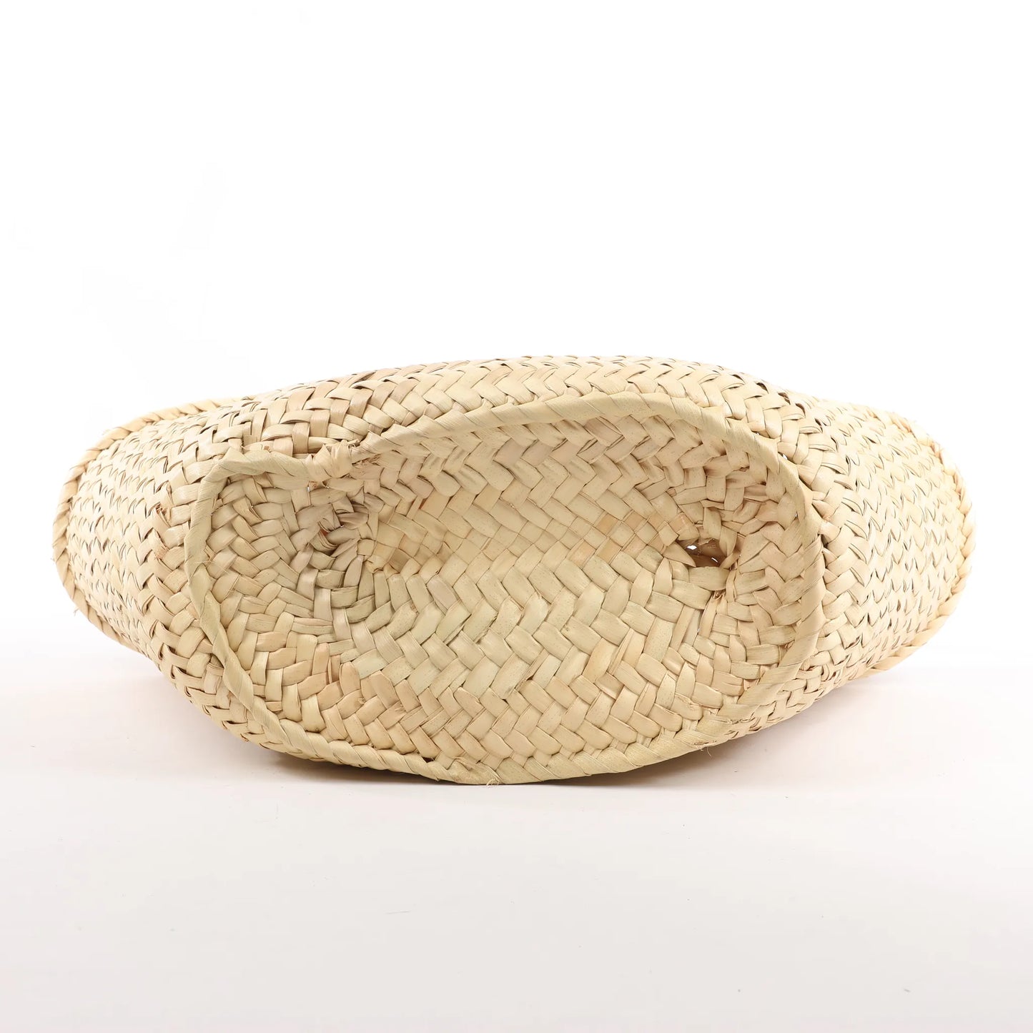 Sac à main Céline Triomphe Straws x Leather 2Way Beige x Marron