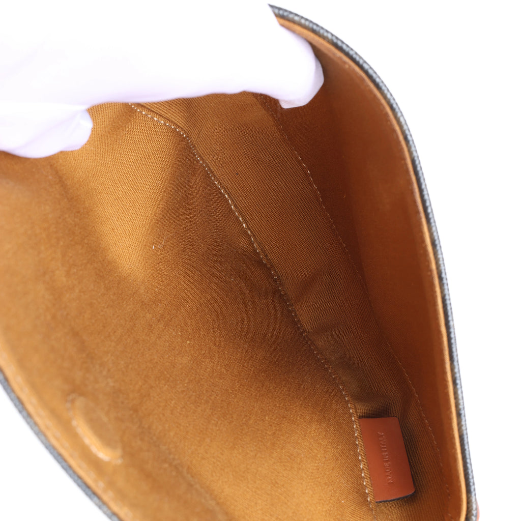 Bolso de hombro de piel CELINE Ava en verde