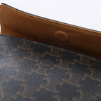 Bolso de hombro de piel CELINE Ava en verde