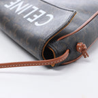 Bolso de hombro de piel CELINE Ava en verde
