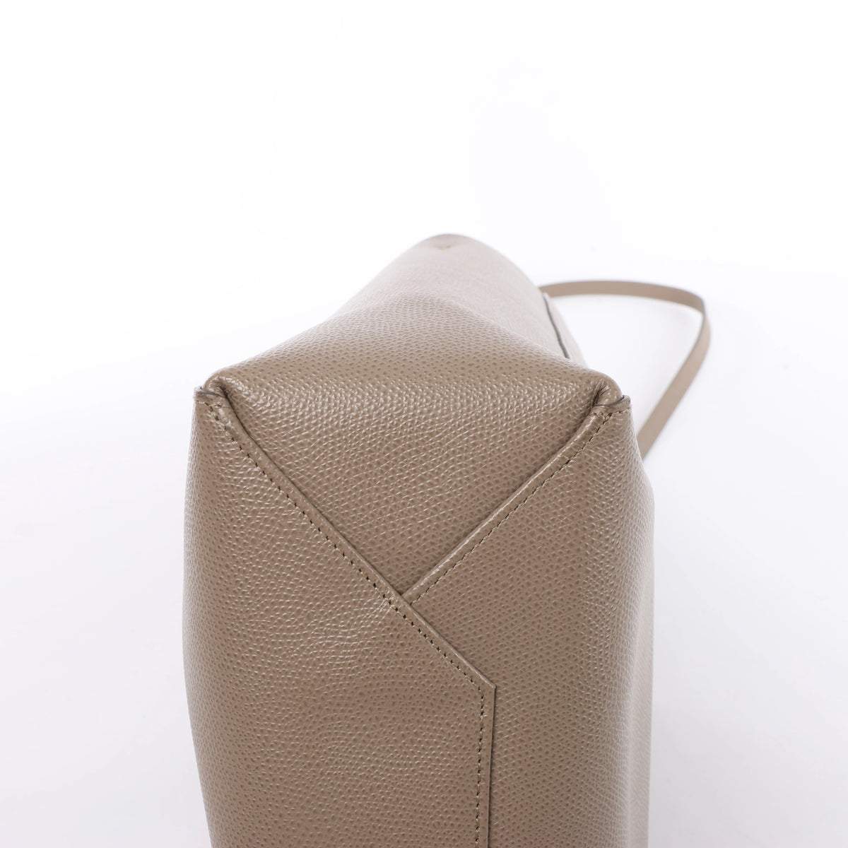 Bolso de mano CELINE Cabas Horizontal de cuero de 2 vías en color rojo