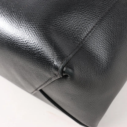 CELINE Cabas Vertical Small Leather 2Way Handbag in Black