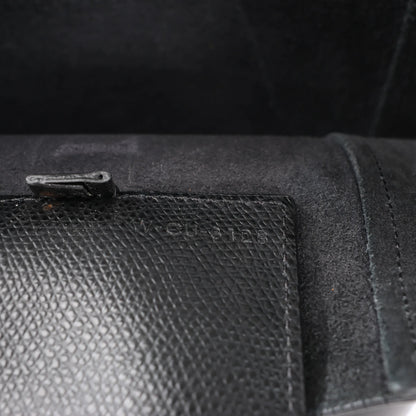 CELINE Cabas Vertical Small Leather 2Way Handbag in Black