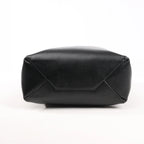 CELINE Cabas Vertical Small Leather 2Way Handbag in Black