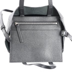 CELINE Cabas Vertical Small Leather 2Way Handbag in Black