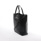 CELINE Cabas Vertical Small Leather 2Way Handbag in Black