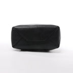 CELINE Cabas Vertical Small Leather 2Way Handbag in Black