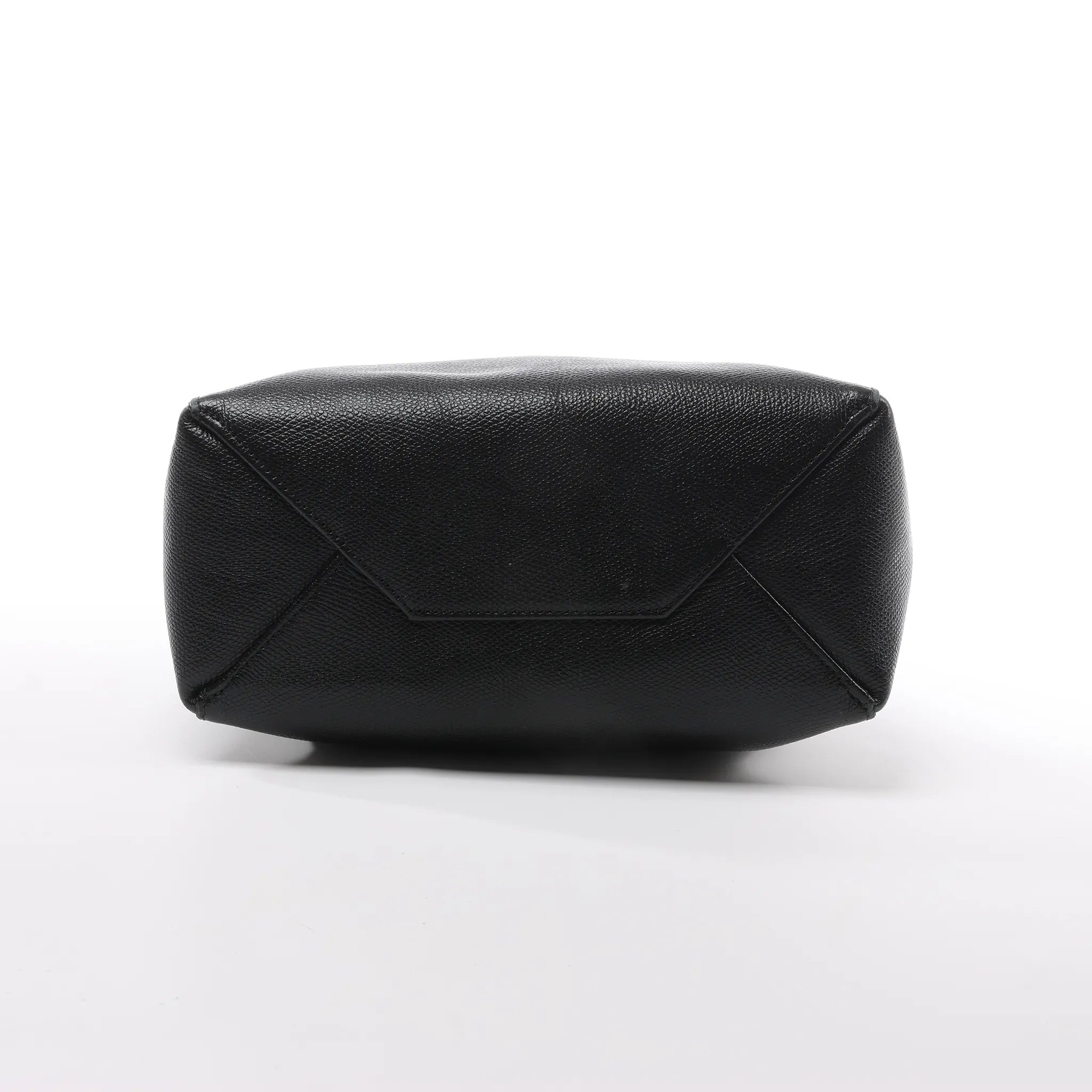 CELINE Cabas Vertical Small Leather 2Way Handbag in Black