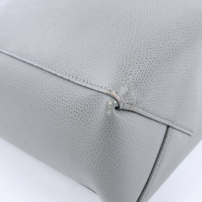 Petit sac à main vertical en cuir gris CELINE