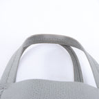 CELINE Cabas Vertical Small Leather 2Way Handbag in Gray