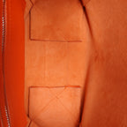 CELINE Cabas Vertical Small Leather 2Way Handbag in Orange
