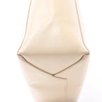 CELINE Cabas Vertical Small Leather Handbag in Beige