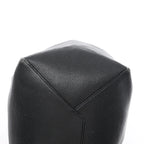 Celine Cabas Phantom Medium Leather Shoulder Bag in Black