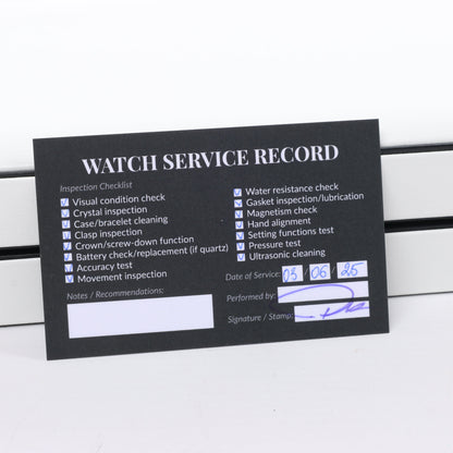 Chanel Boyfriend H6955 KTF95332 SS & Leather QZ Silver-Face Watch