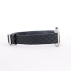 Chanel Boyfriend H6955 KTF95332 SS & Leather QZ Silver-Face Watch