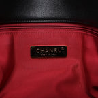 Chanel Chanel 19 Large Leather Chain Shoulder Bag in Black 30157954