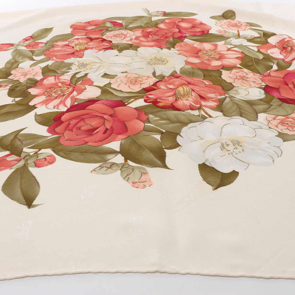 Pañuelo Hermès Carré 90 "PAVOIS" 100% seda en amarillo