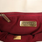 Chanel Chanel 19 Leather Quilted Chain 2Way Handbag in Ecru