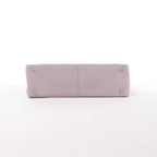 Bolso de hombro Chanel Chevron de piel en beige 1881694