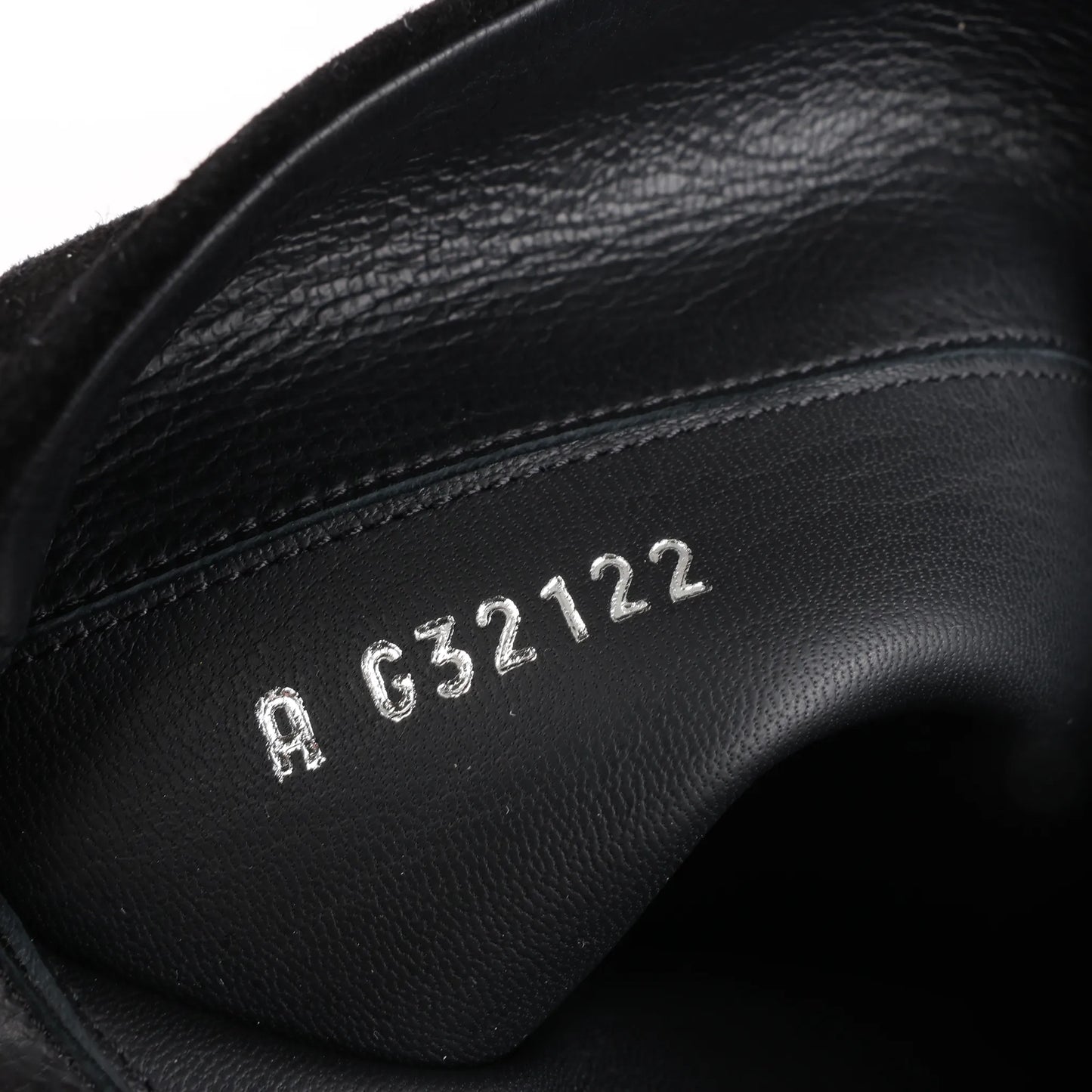 Chanel Coco Mark 16B Suede Long Boots in Black G32122, Size 39 EU