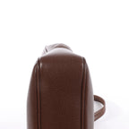 Bolso de hombro Chanel Chevron de piel en beige 1881694