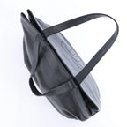 Chanel Coco Mark Line Caviar Leather Shoulder Bag in Black