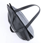 Chanel Coco Mark Line Caviar Leather Shoulder Bag in Black