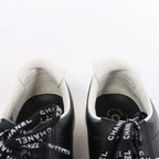 Chanel Coco Mark Leather Sneakers in Black G34085, Size EU 37