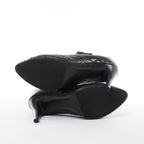 Chanel Coco Mark Matelassé Pump Heels in Black G30981, Size EU 36.5 C