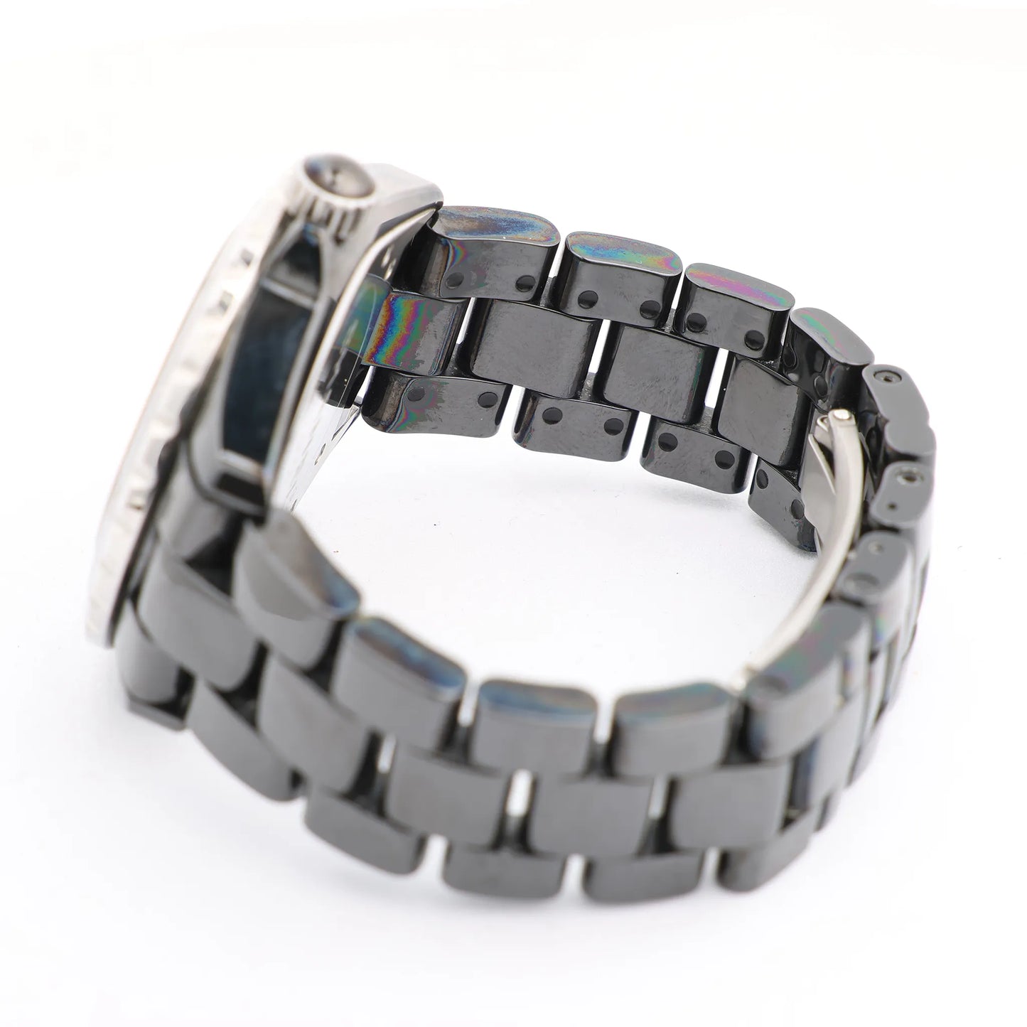 Chanel J12 H0685 CE×SS AT Watch with Black Dial