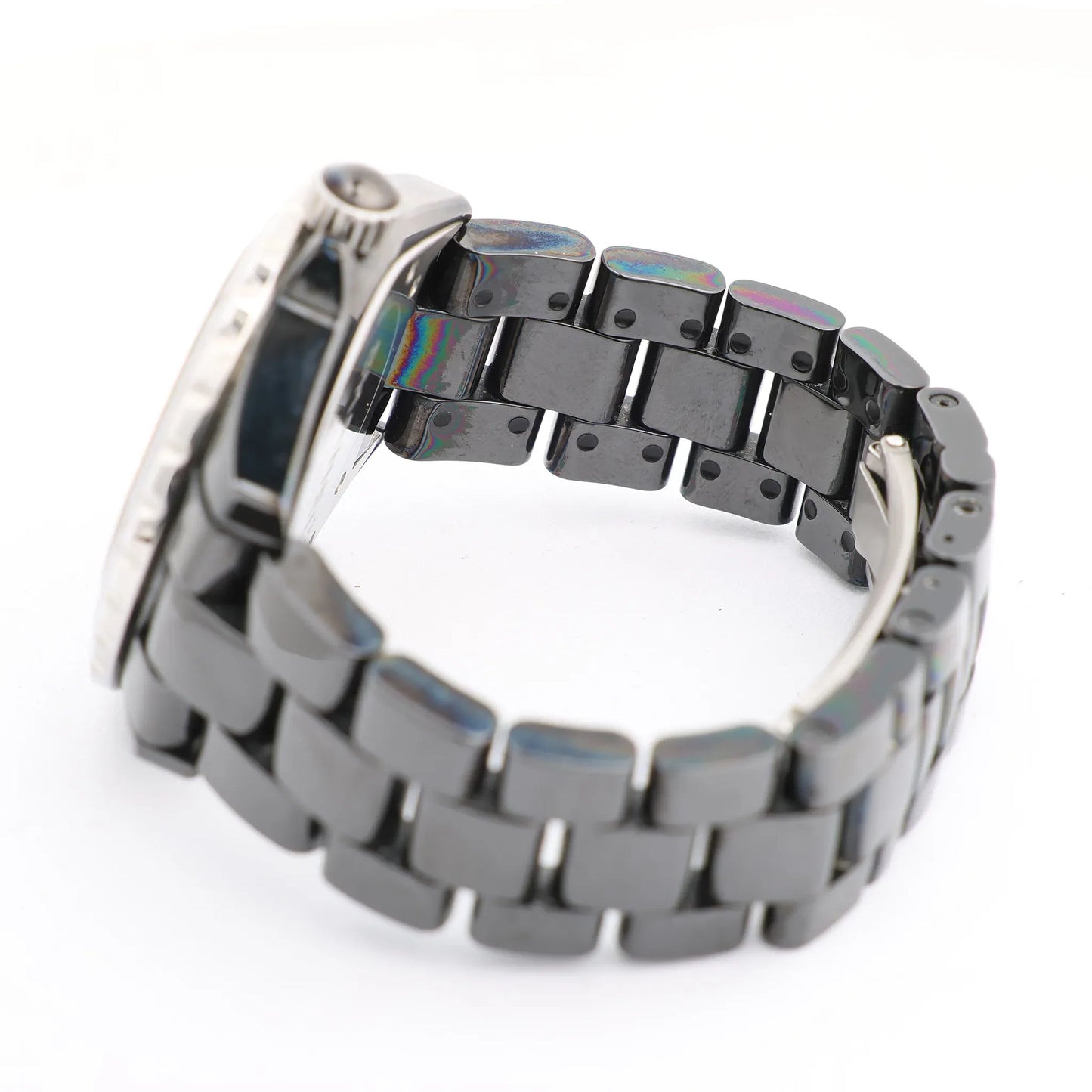 Chanel J12 H0685 CE×SS AT Watch with Black Dial