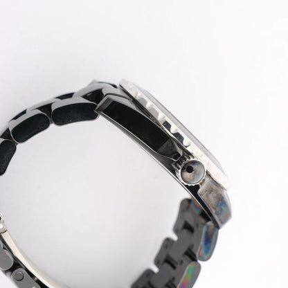 Chanel J12 H0685 CE×SS AT Watch with Black Dial