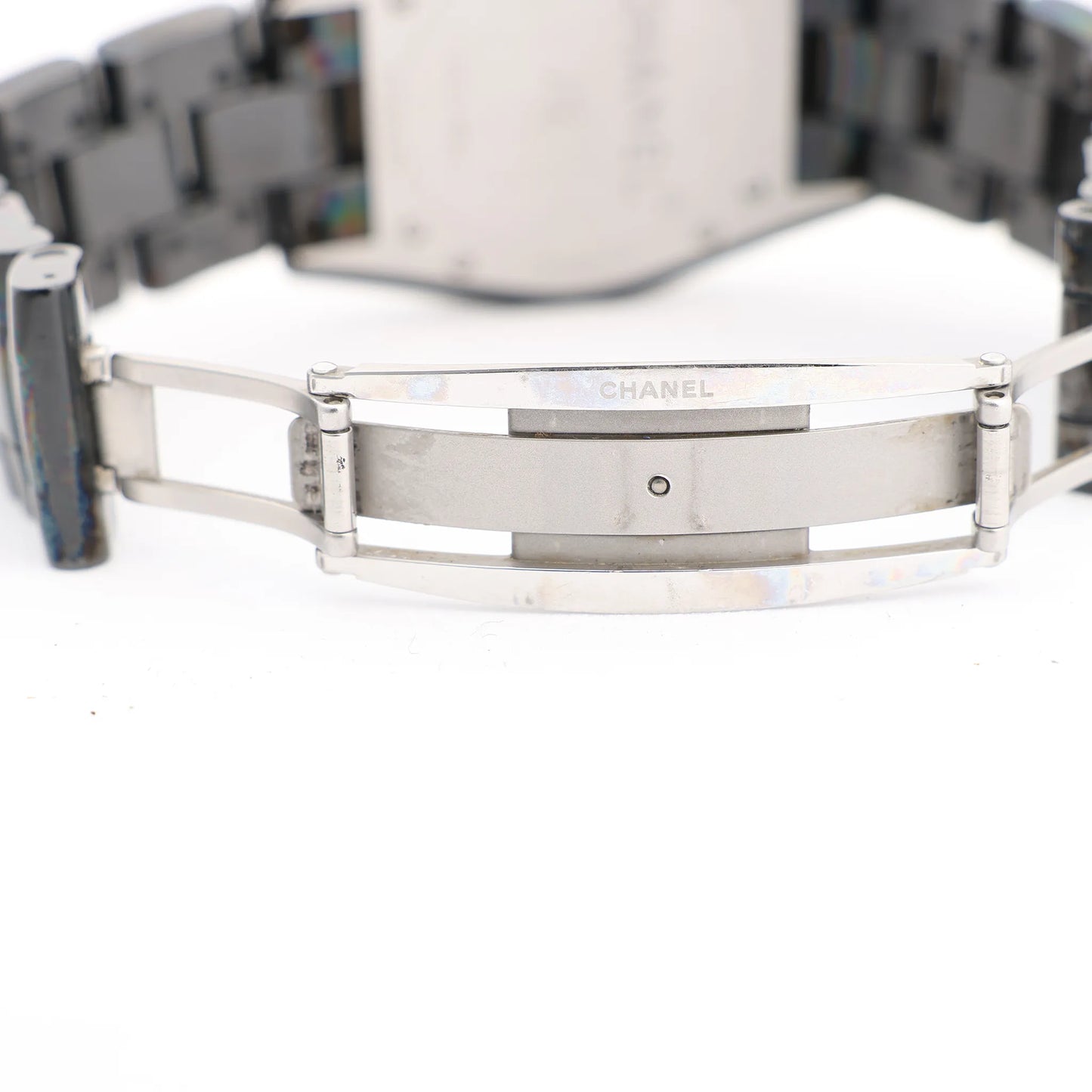 Chanel J12 H0685 CE×SS AT Watch with Black Dial