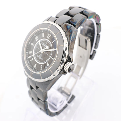 Chanel J12 H0685 CE×SS AT Watch with Black Dial