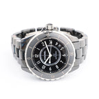 Chanel J12 H0685 CE×SS AT Watch with Black Dial