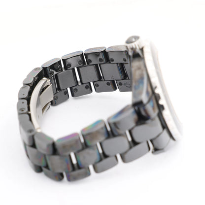 Chanel J12 H0685 CE×SS AT Watch with Black Dial