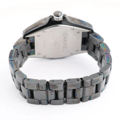Chanel J12 H0685 CE×SS AT Watch with Black Dial