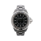Chanel J12 H1625 JS.21364 CE×SS Quartz Watch with Black Dial