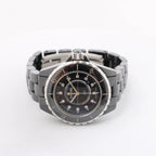 Chanel J12 H1625 JS.21364 CE×SS Quartz Watch with Black Dial