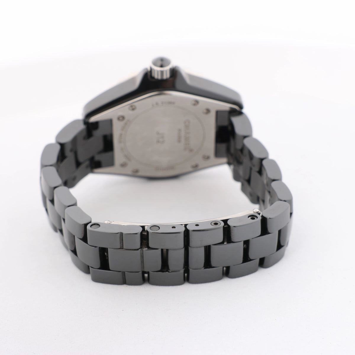 Chanel J12 H1625 JS.21364 CE×SS Quartz Watch with Black Dial