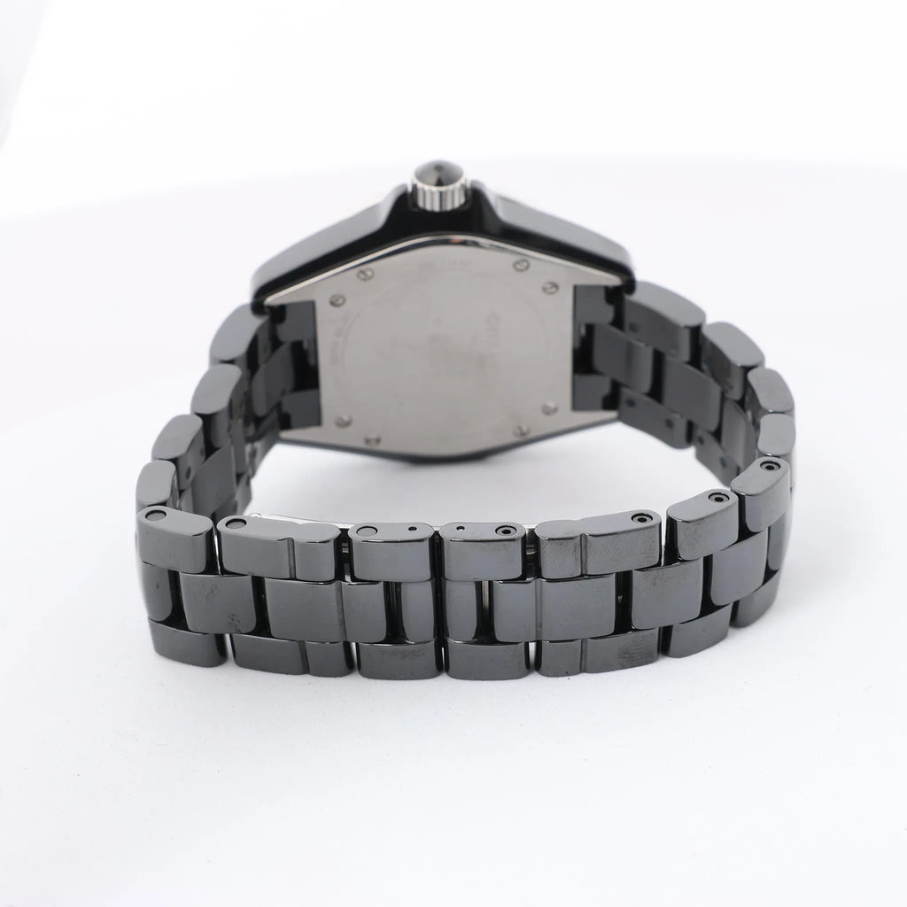 Chanel J12 H1635 I.G.21132 CE×SS AT Watch with Black Dial