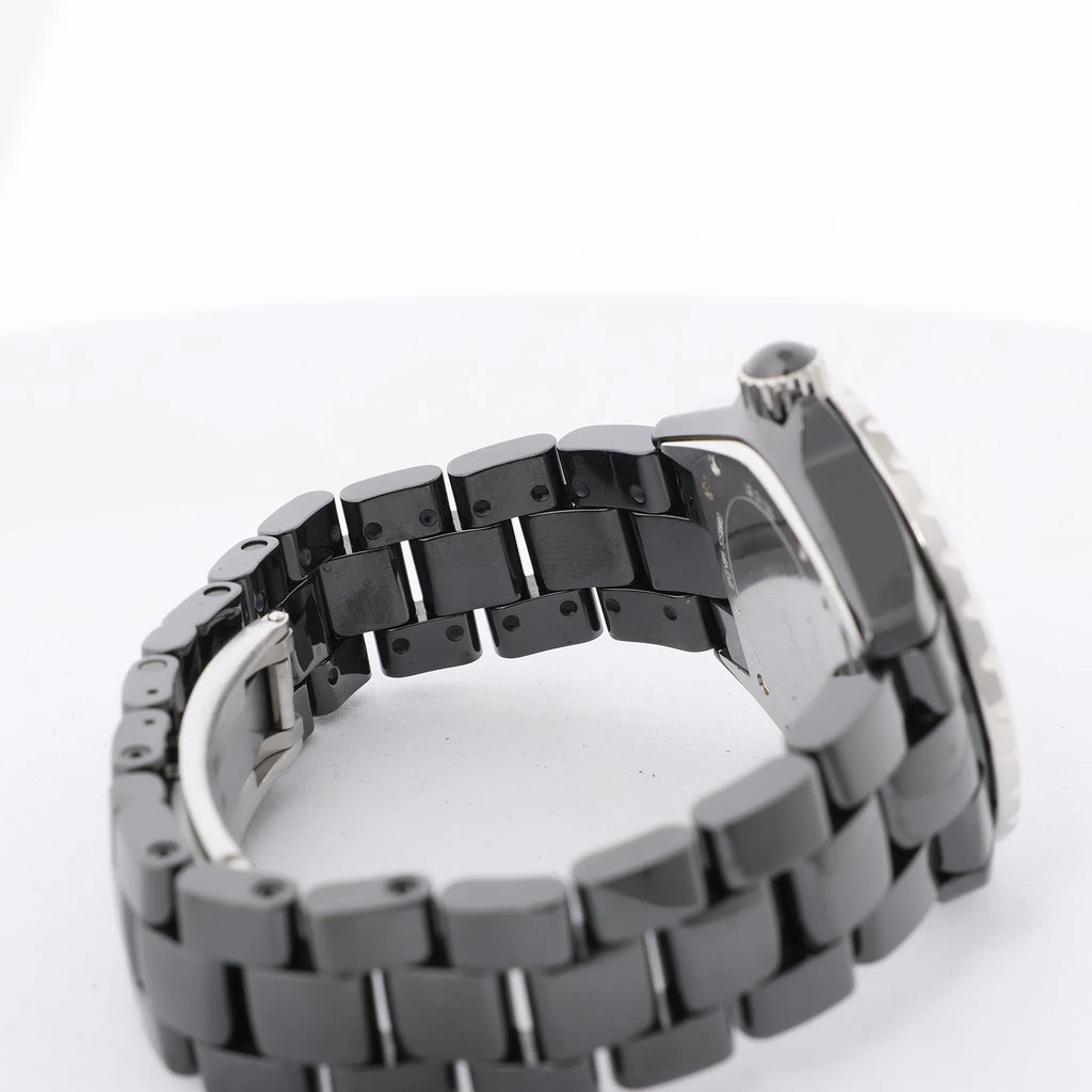 Chanel J12 H1635 I.G.21132 CE×SS AT Watch with Black Dial