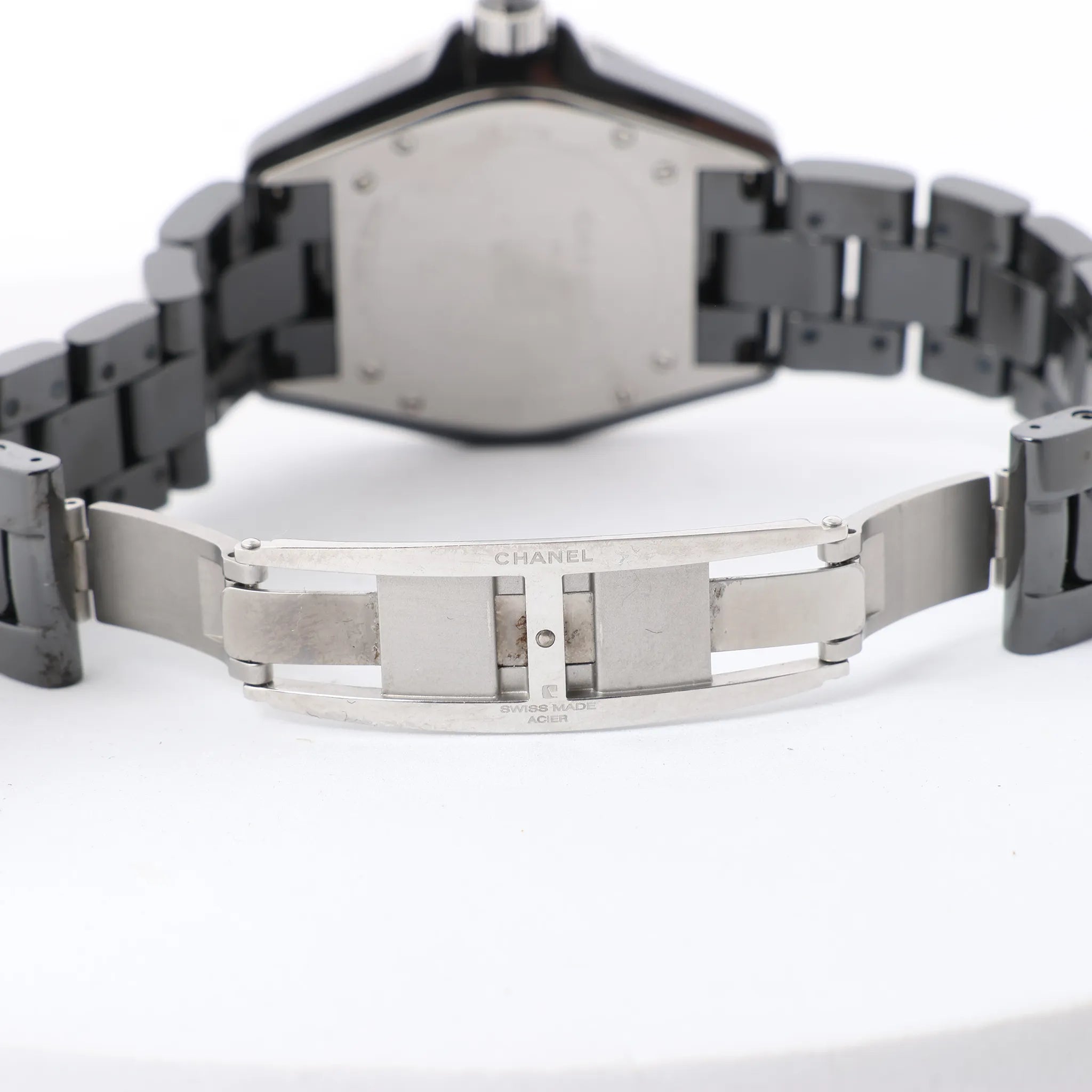 Chanel J12 H1635 I.G.21132 CE×SS AT Watch with Black Dial
