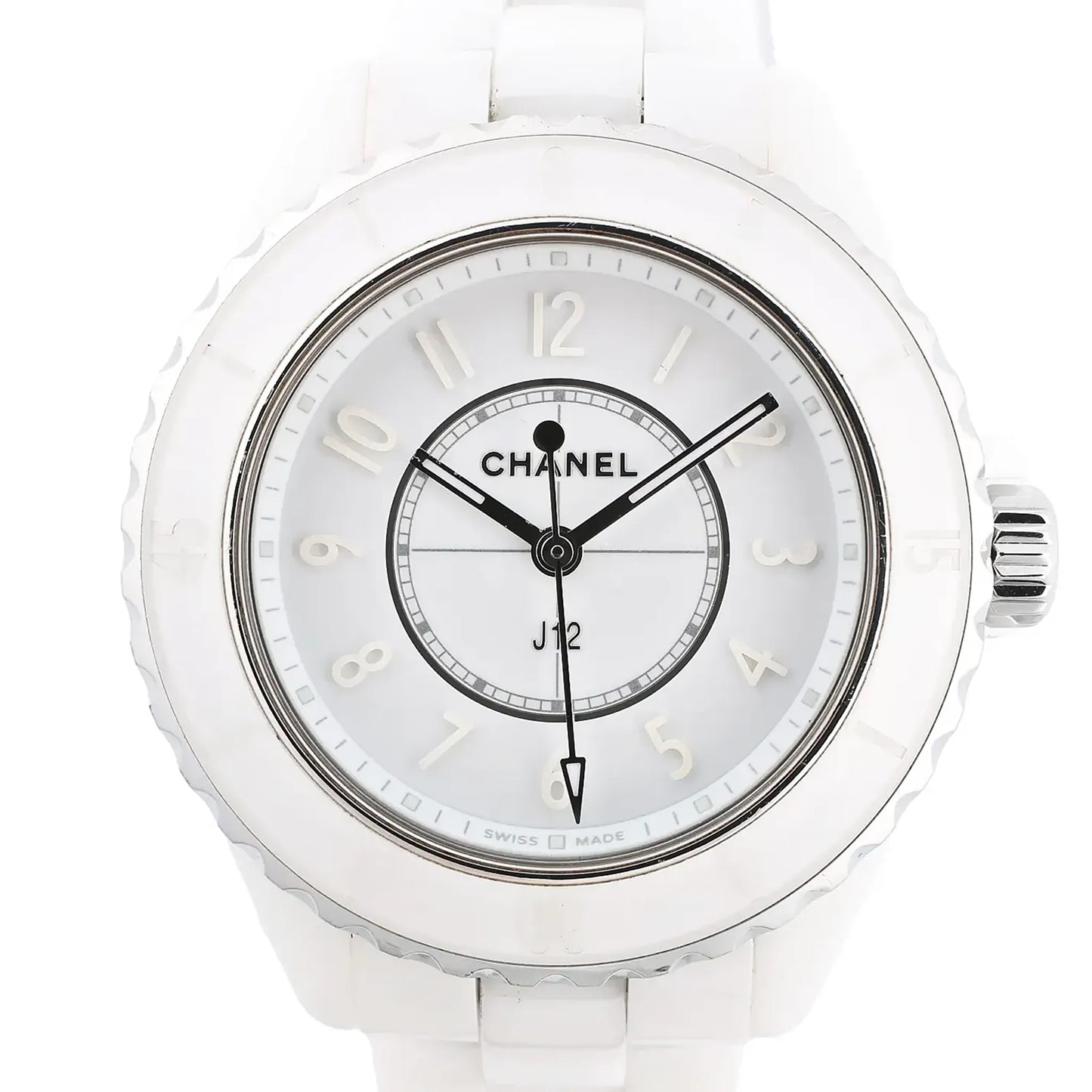 Montre Chanel J12 Phantom H6345 LBH10560 CE×SS QZ à cadran blanc