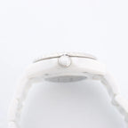 Chanel J12 Phantom H6345 LBH10560 CE×SS QZ White Dial Watch