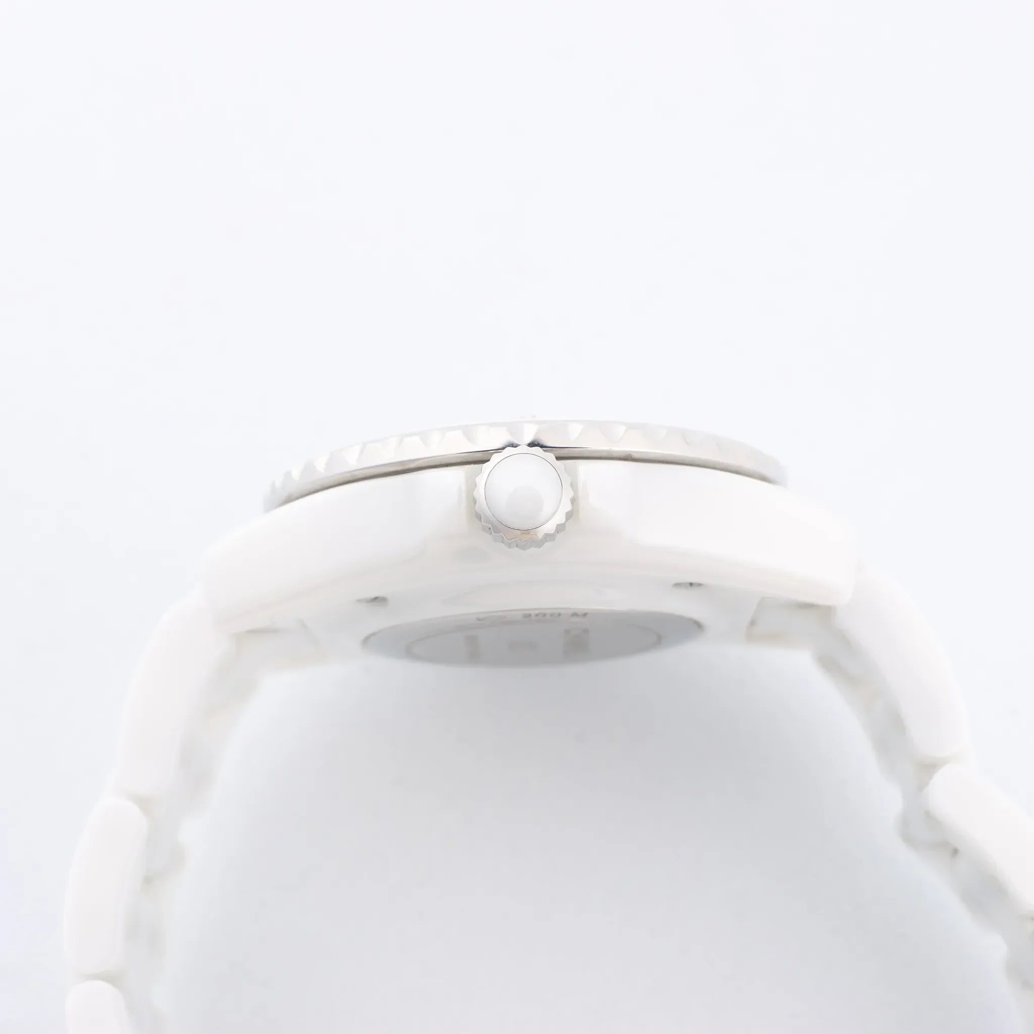 Chanel J12 Phantom H6345 LBH10560 CE×SS QZ White Dial Watch