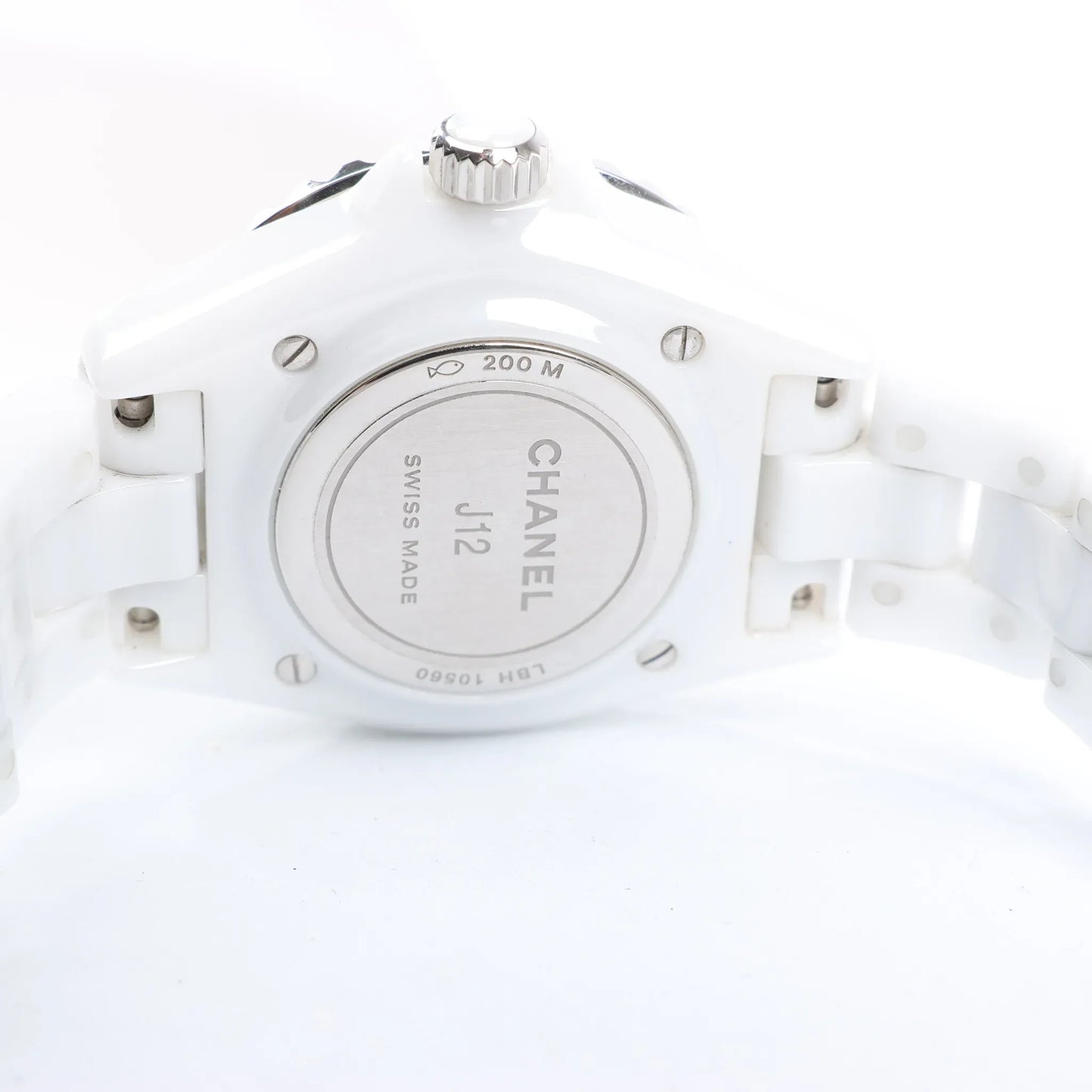 Montre Chanel J12 Phantom H6345 LBH10560 CE×SS QZ à cadran blanc